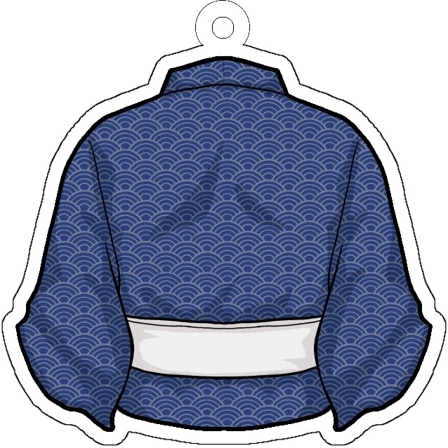 作務衣アクキー