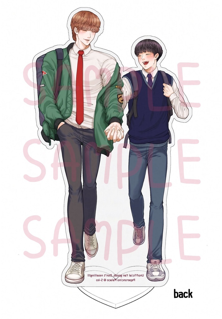 れおこた制服デートアクスタ(両面)