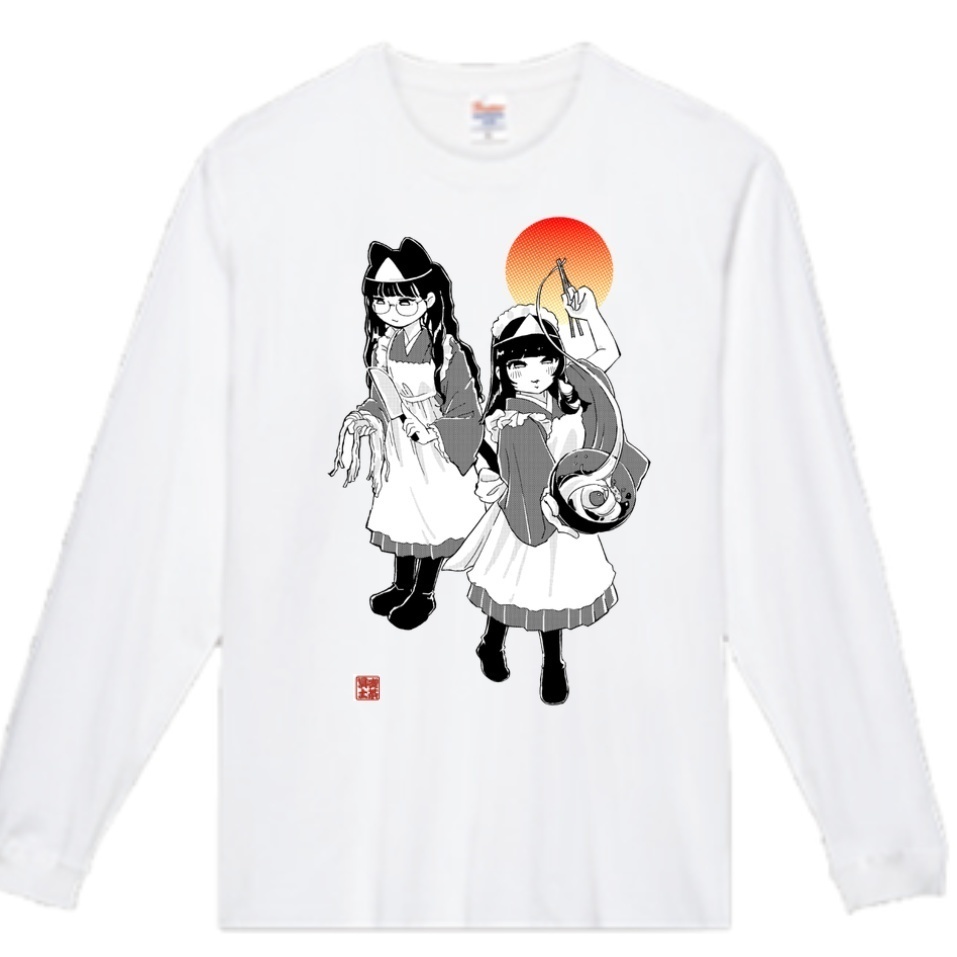 喫茶冥土 うどんギニョル2026 ロンT