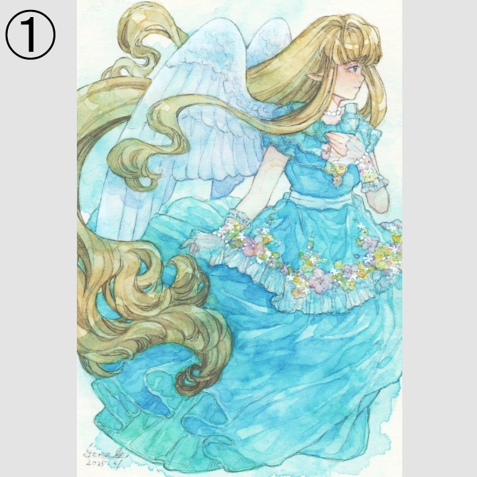 【残り1種】はがきサイズ原画