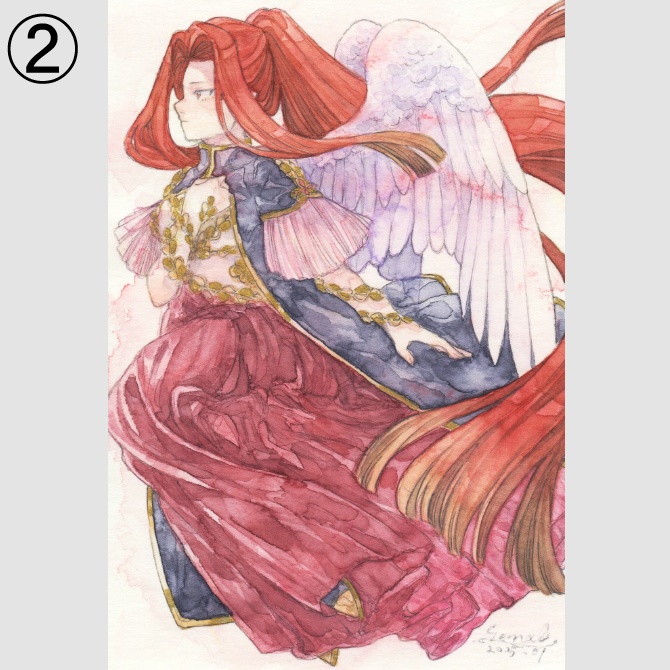 【残り1種】はがきサイズ原画