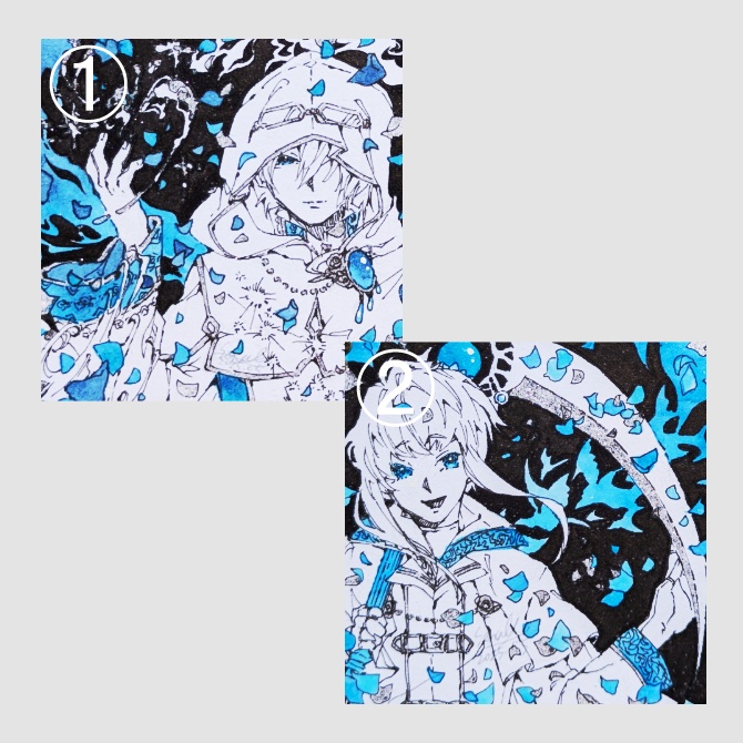 【プレ販売5/25～】OCシリーズ（豆色紙原画）