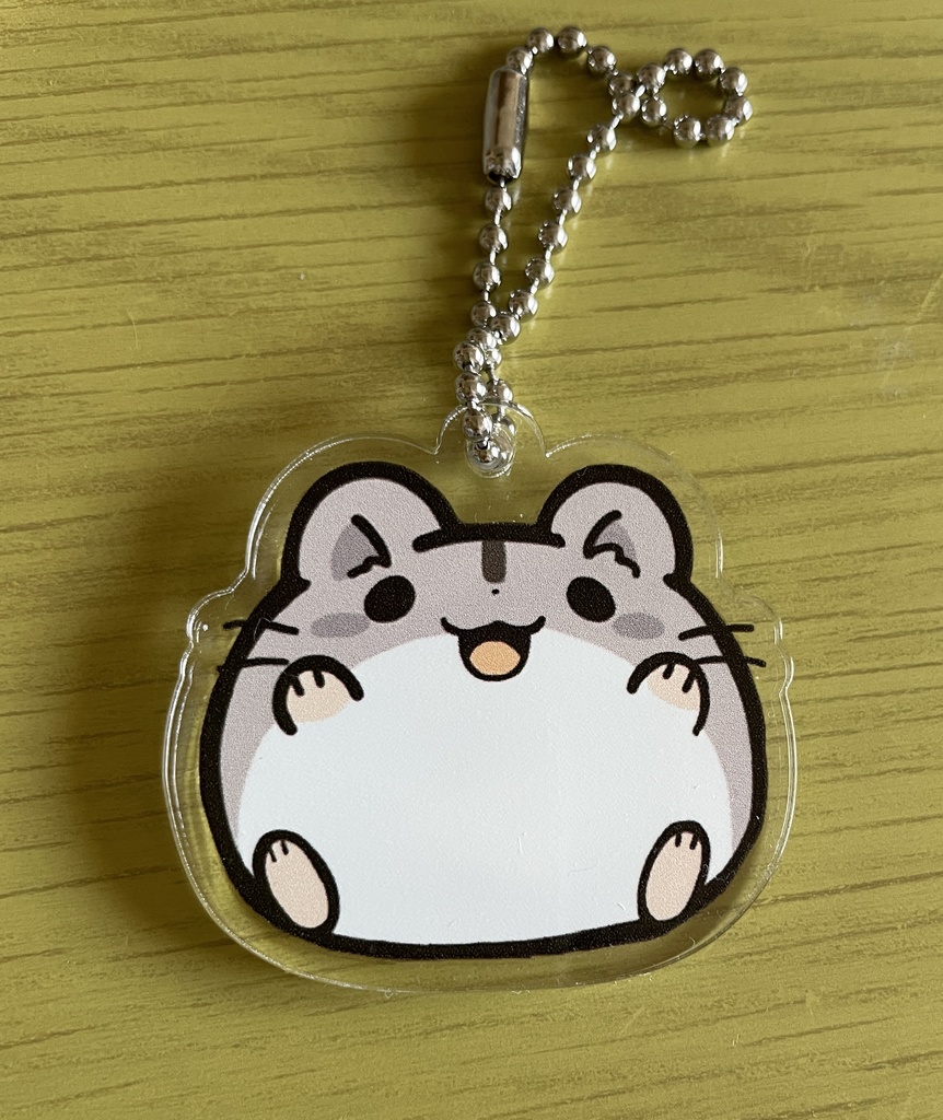 ちいさめアクキー・ハムスター（ジャンハム）