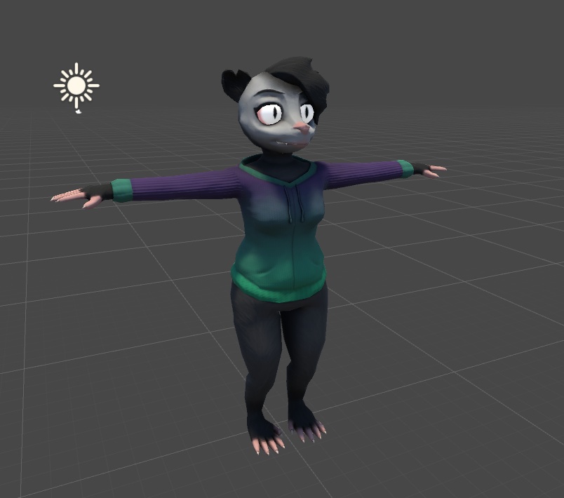Possum VRChat/VRM Avatar