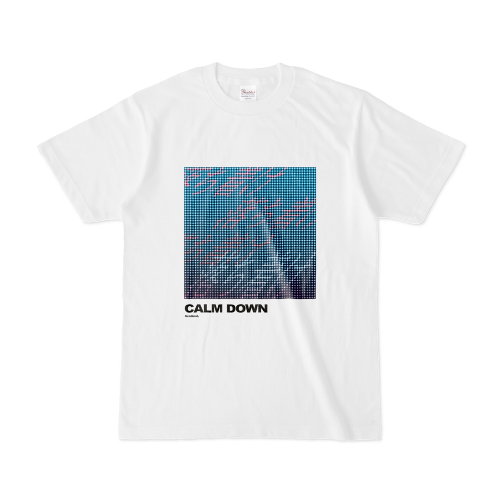 「落ち着け」Tシャツ