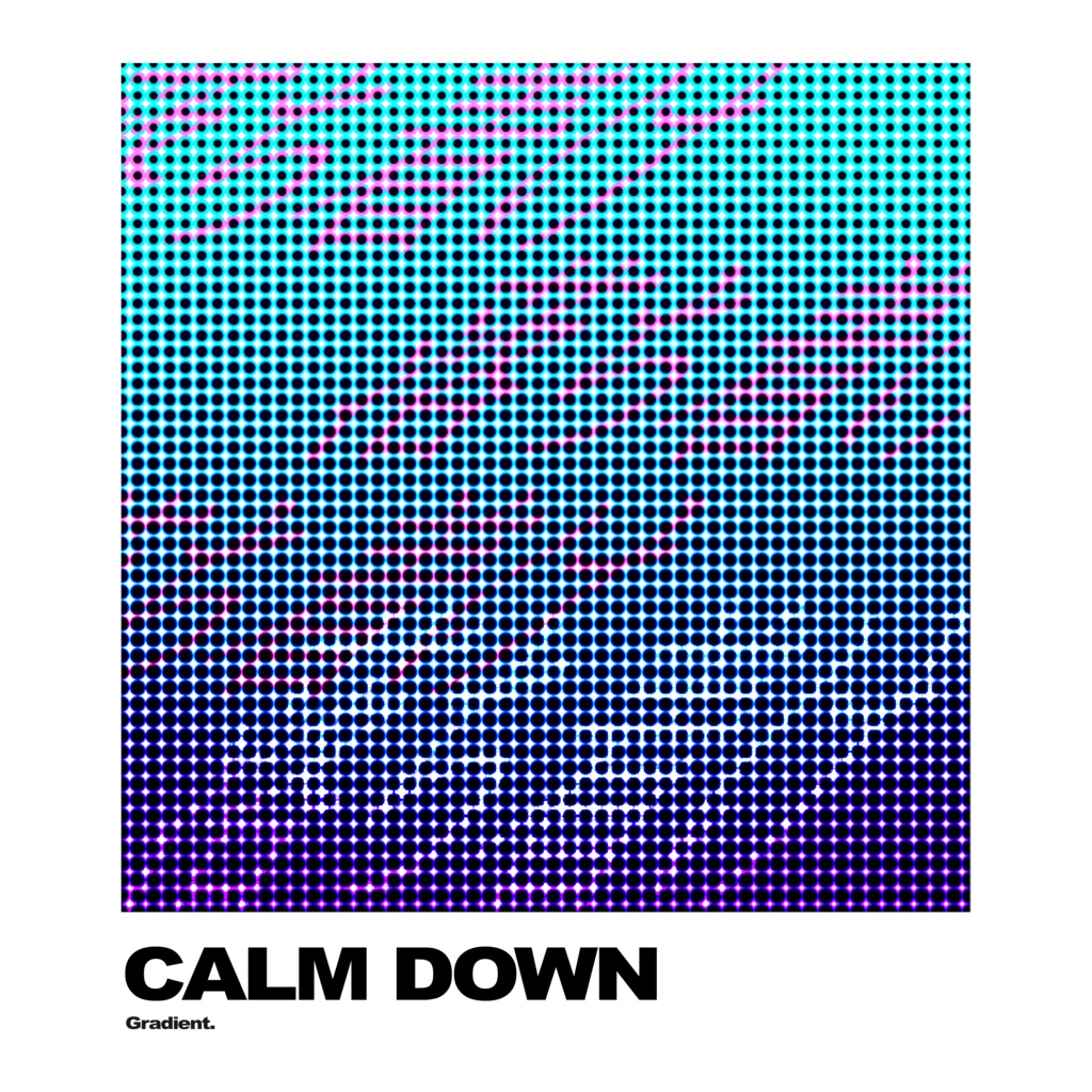 「落ち着け」Tシャツ