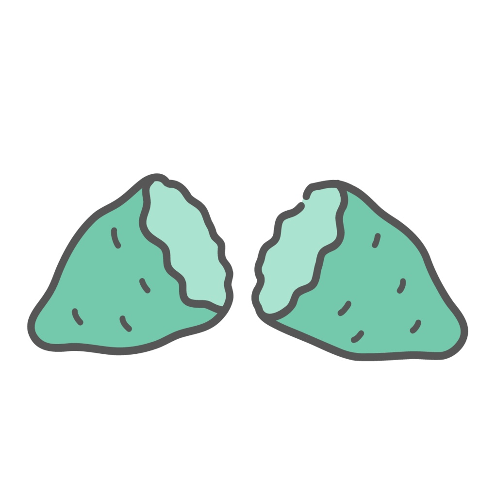 さつまいものイラスト（焼き芋/食物繊維/炭水化物）