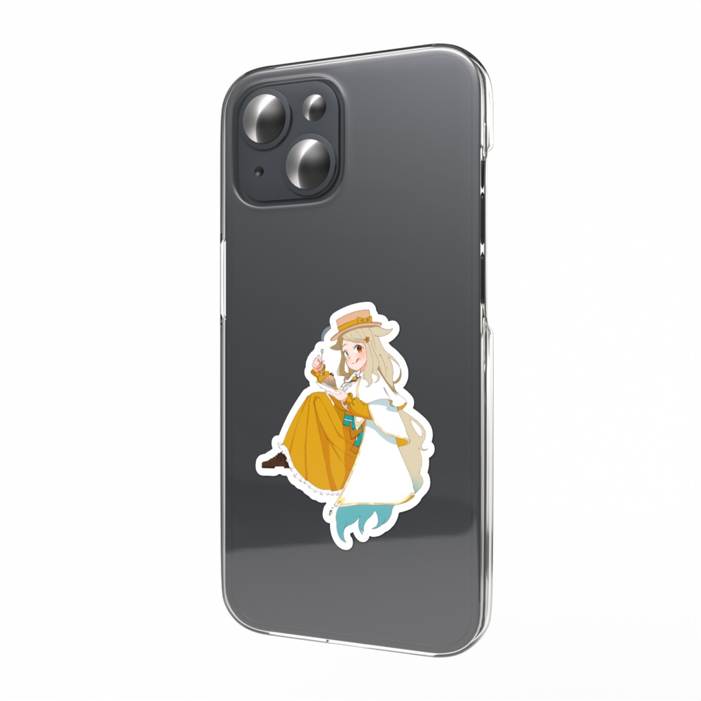 スマホステッカー 食いしん坊ぽわ 誕生日グッズ