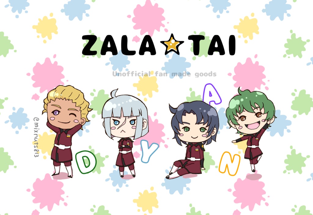 ZALA★TAI ICカードステッカー
