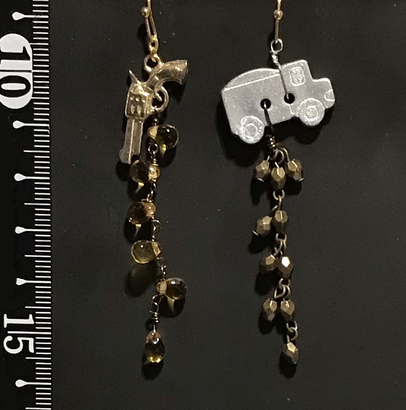 サーレー戦ピアス(イヤリング可)