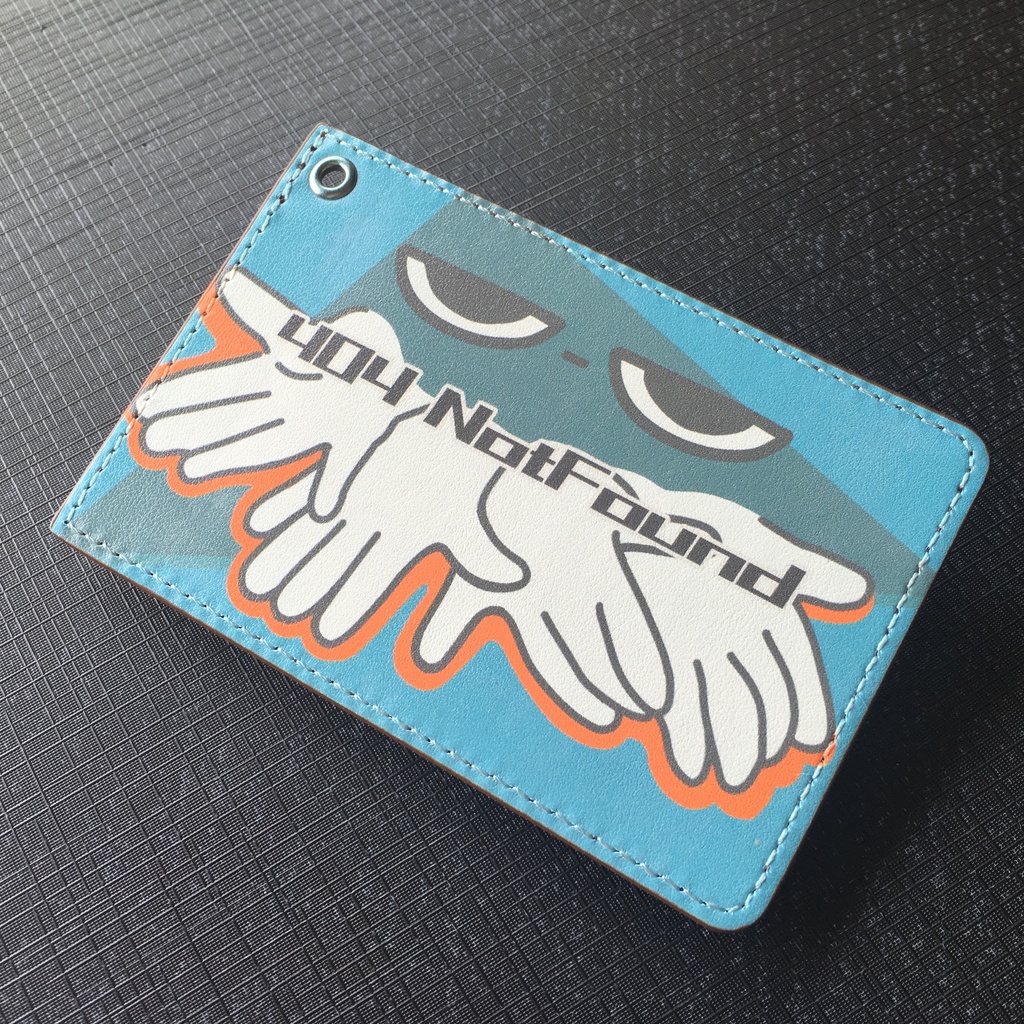 『404▲くん』パスケース