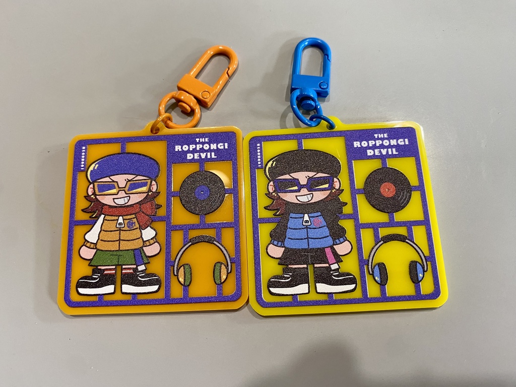 プラモ風アクキー(全2種)