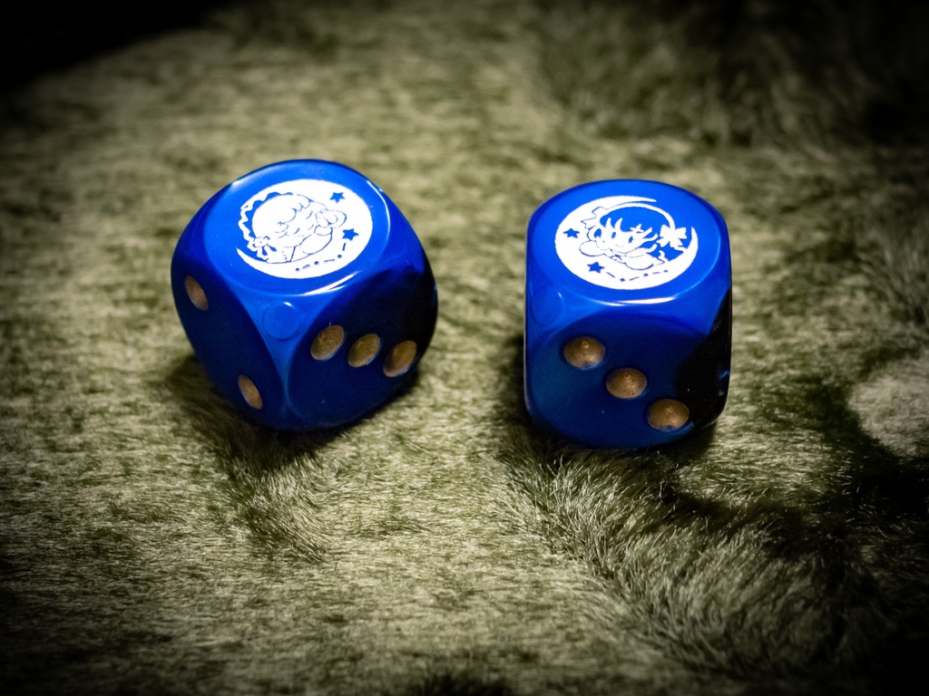 白百合姉妹6面ダイス (16mm)