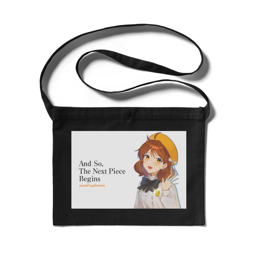 【2510フラスタ企画記念品】黒のサコッシュ