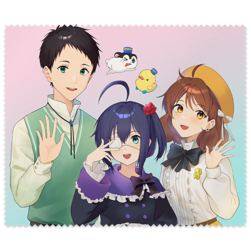 【2510フラスタ企画記念品】２種類あります / メガネ拭き！