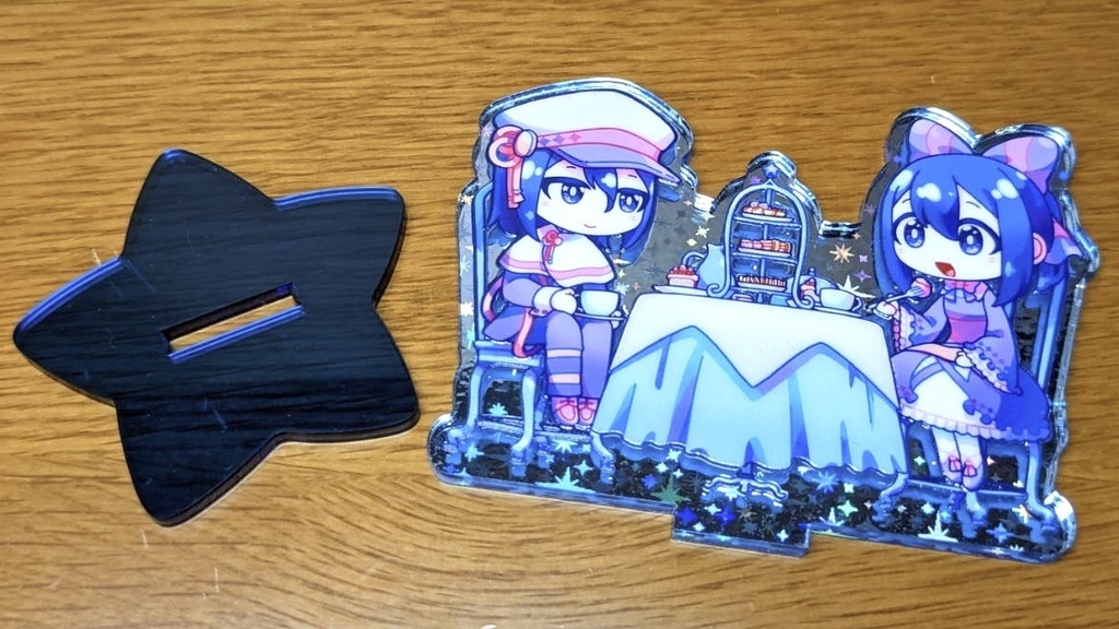 創作双子アクリルスタンド