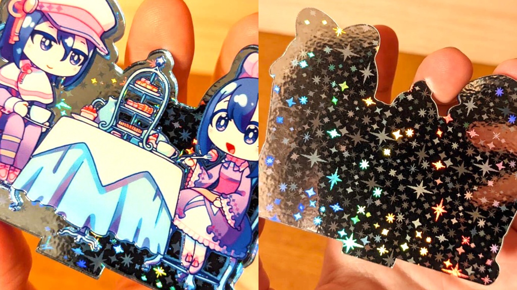 創作双子アクリルスタンド