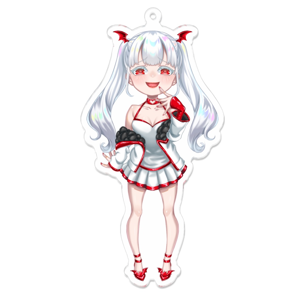 アクリルアミドアクリルキーホルダー（火中のいも拾い）