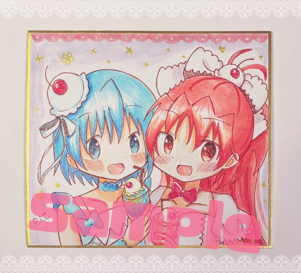 オーダー色紙(小色紙)