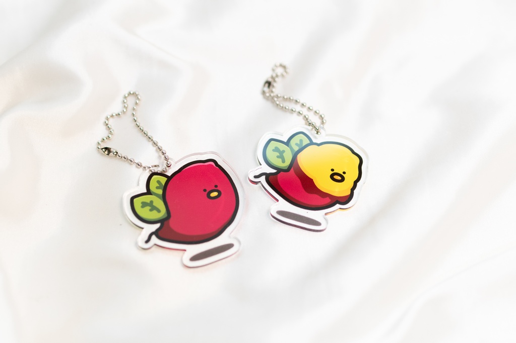 おいもアクリルキーホルダー