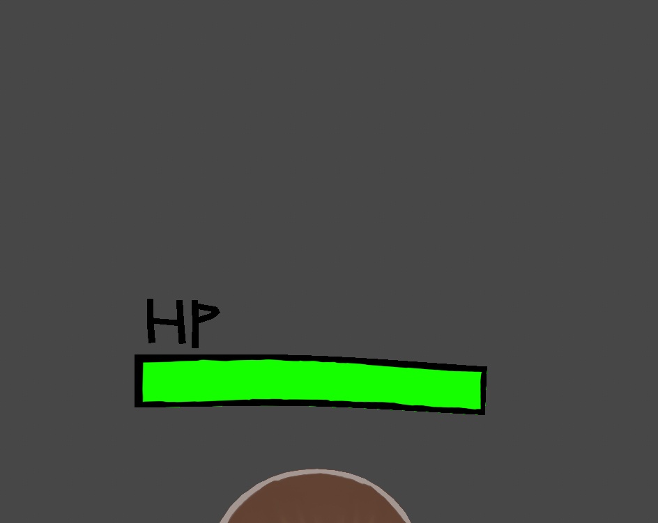 【無料】【Vroid髪アクセサリー】HPバー　[Free] [Vroid Hair Accessory] HP Bar