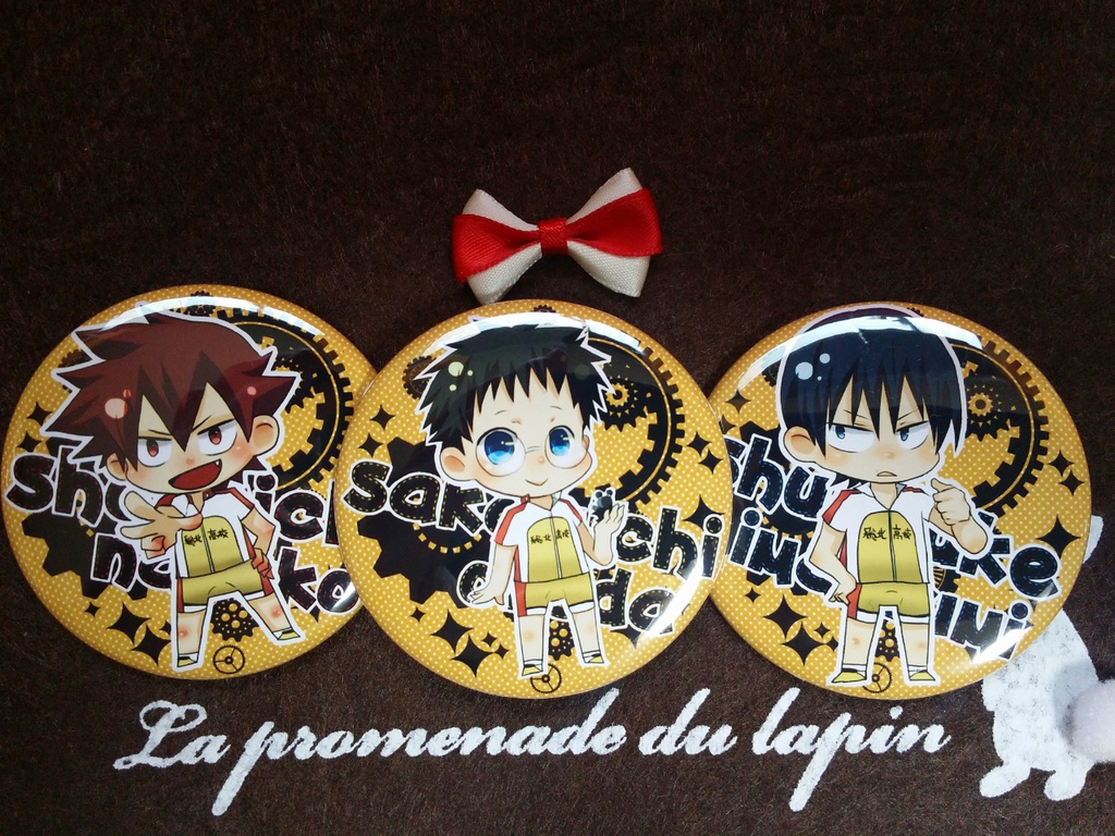 【弱虫ペダル】缶バッチ(57mm)　総北信号機