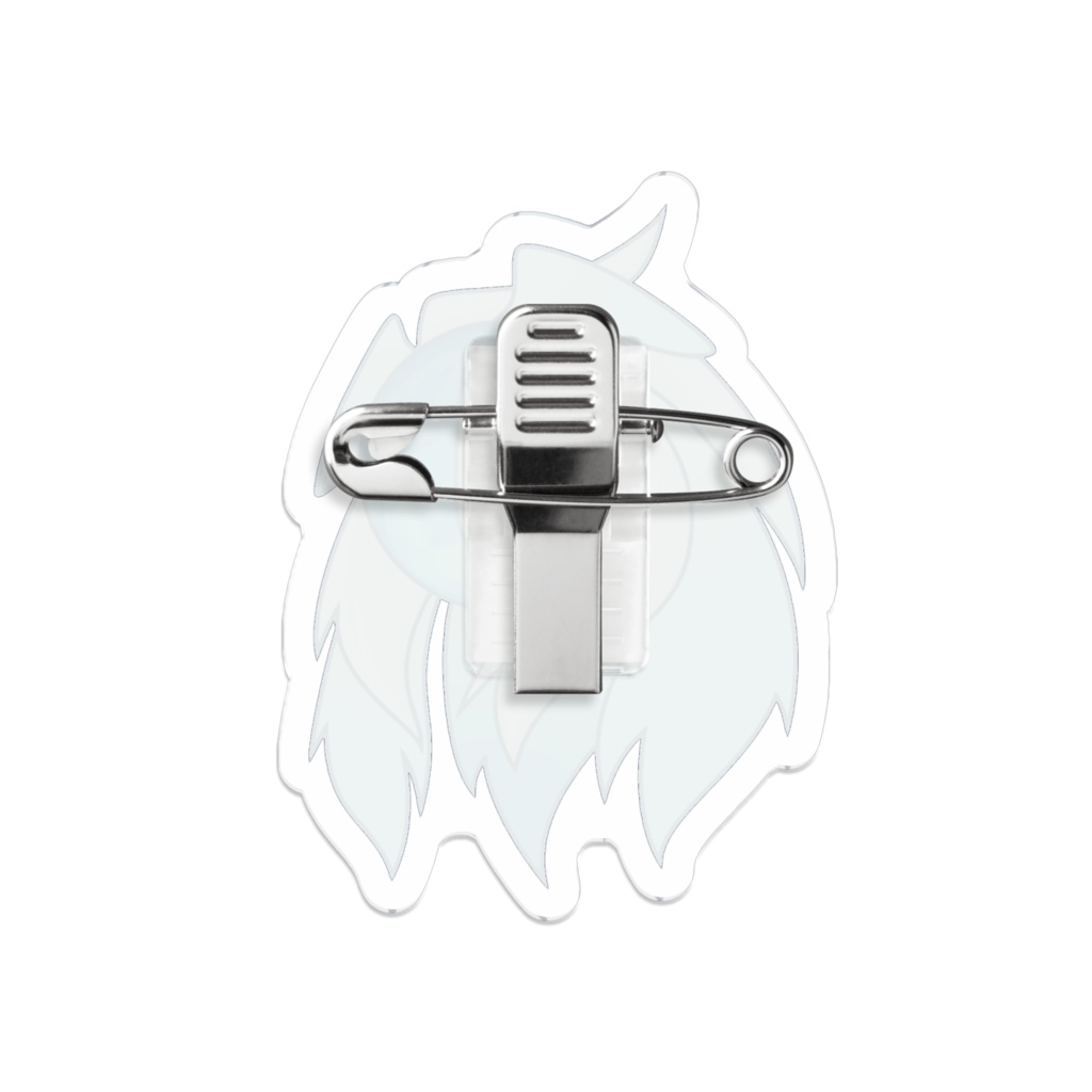 目玉アクリルバッジ -ルア-