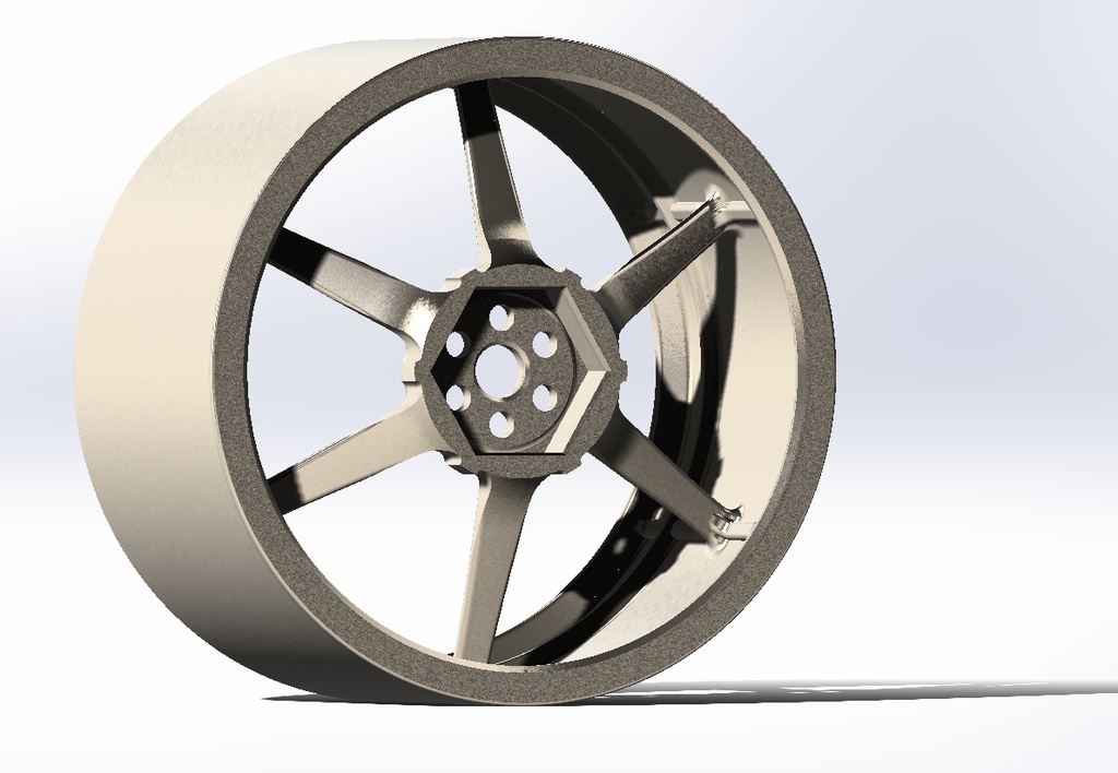 ベーシッククラスマイコンカー用Φ50駆動ホイールデータセット