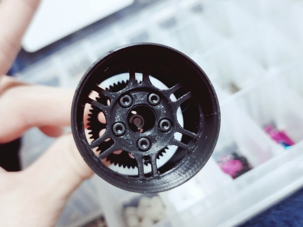 極東技術結社代表製3Dプリンター車体用ホイールデータセット