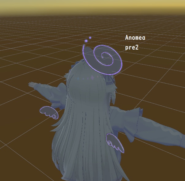 あのめあちゃん用 ネオンライトマテリアル