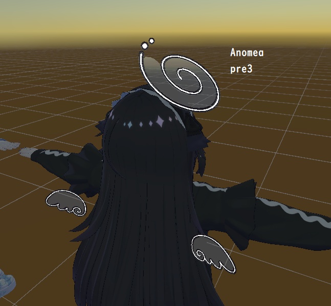 あのめあちゃん用 ネオンライトマテリアル