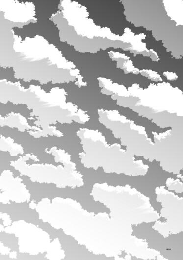 モノクロ用空トーン 12種