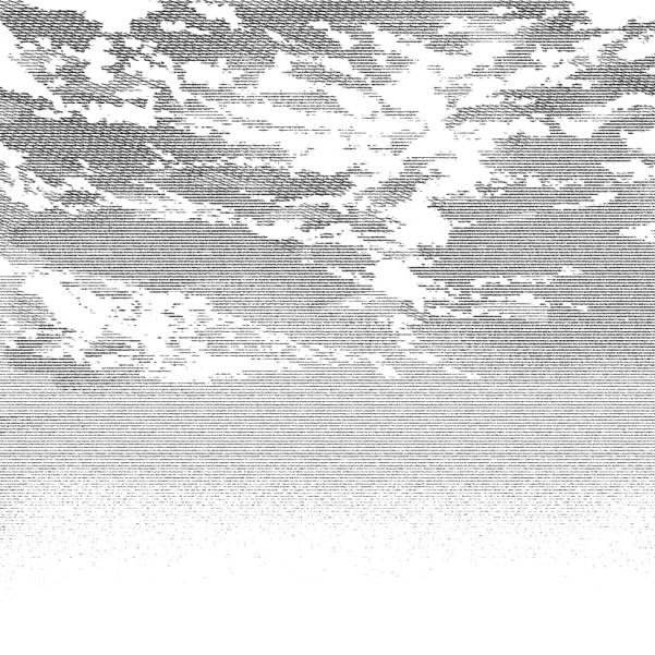 モノクロ用雲トーン 銅板風9枚セット