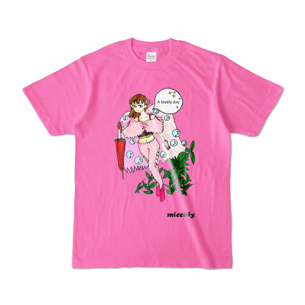 半袖Tシャツピンク 13517054