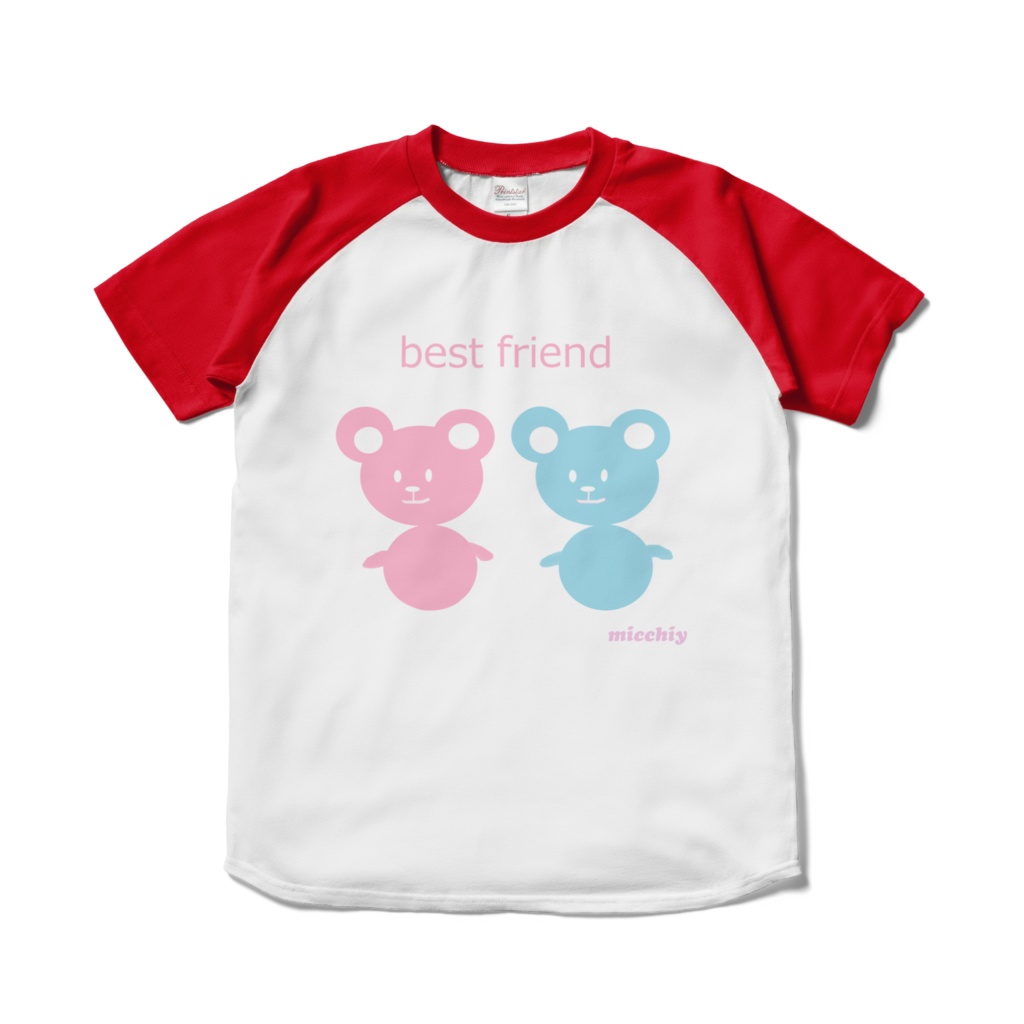 半袖Tシャツ クマ best friend 13517514