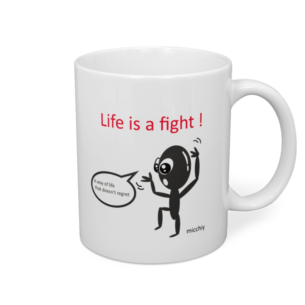 マグカップ  キャラ02　ブラック