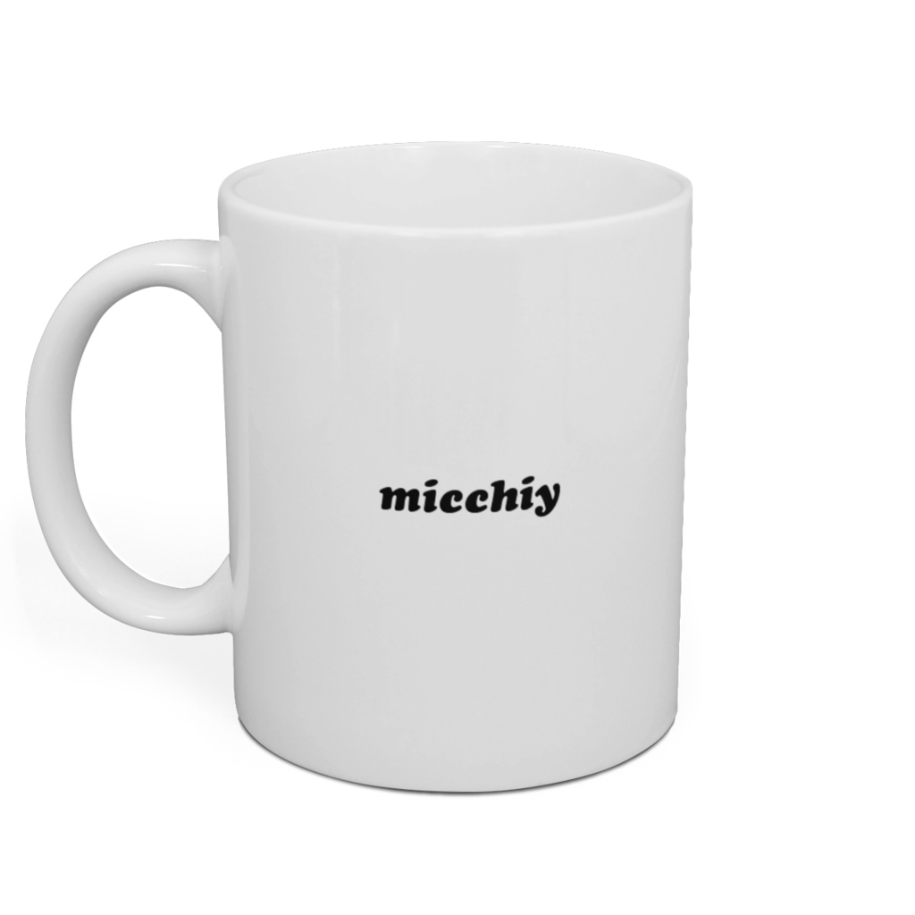 マグカップ キャラ02 ブラック