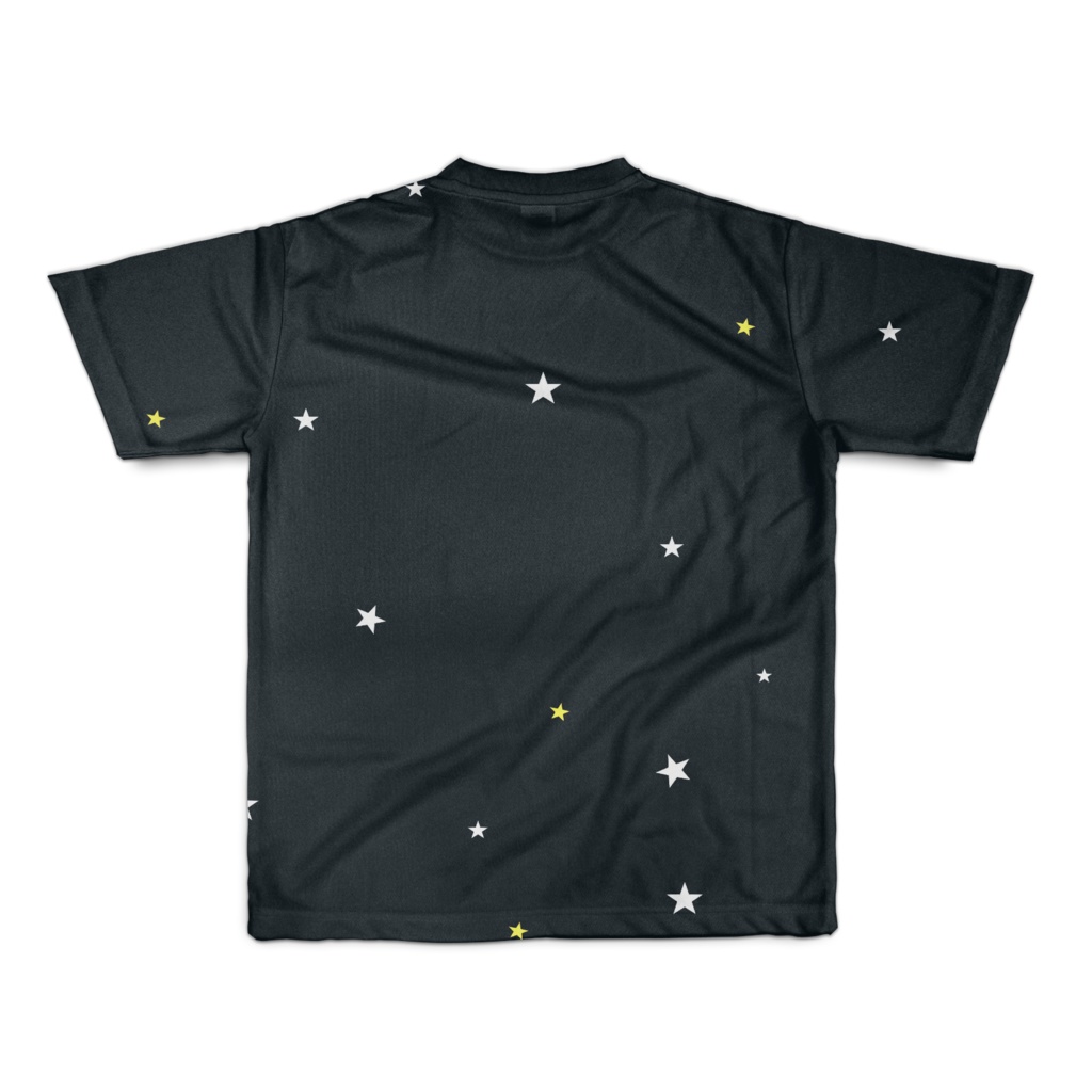 Tシャツ 半袖 宇宙01 ブラックブルー