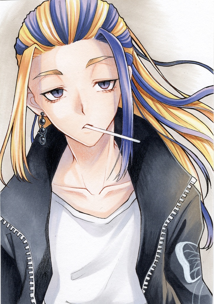 東京リベンジャーズ 今牛若狭 手書きイラスト いも屋 Booth