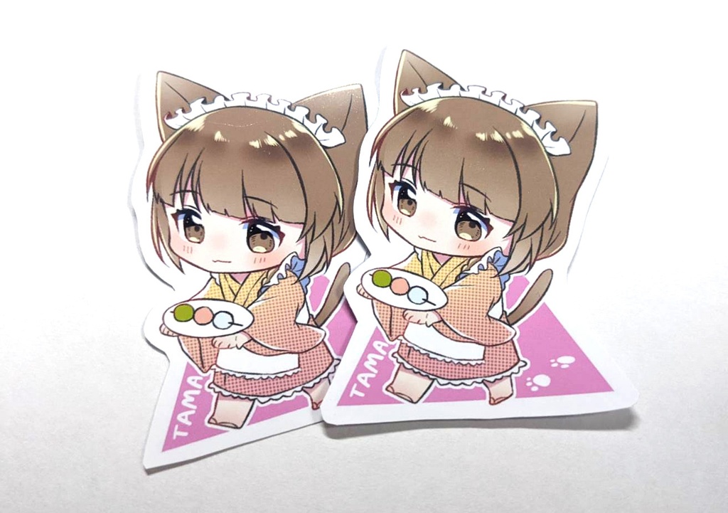 うちの子ダイカットシール