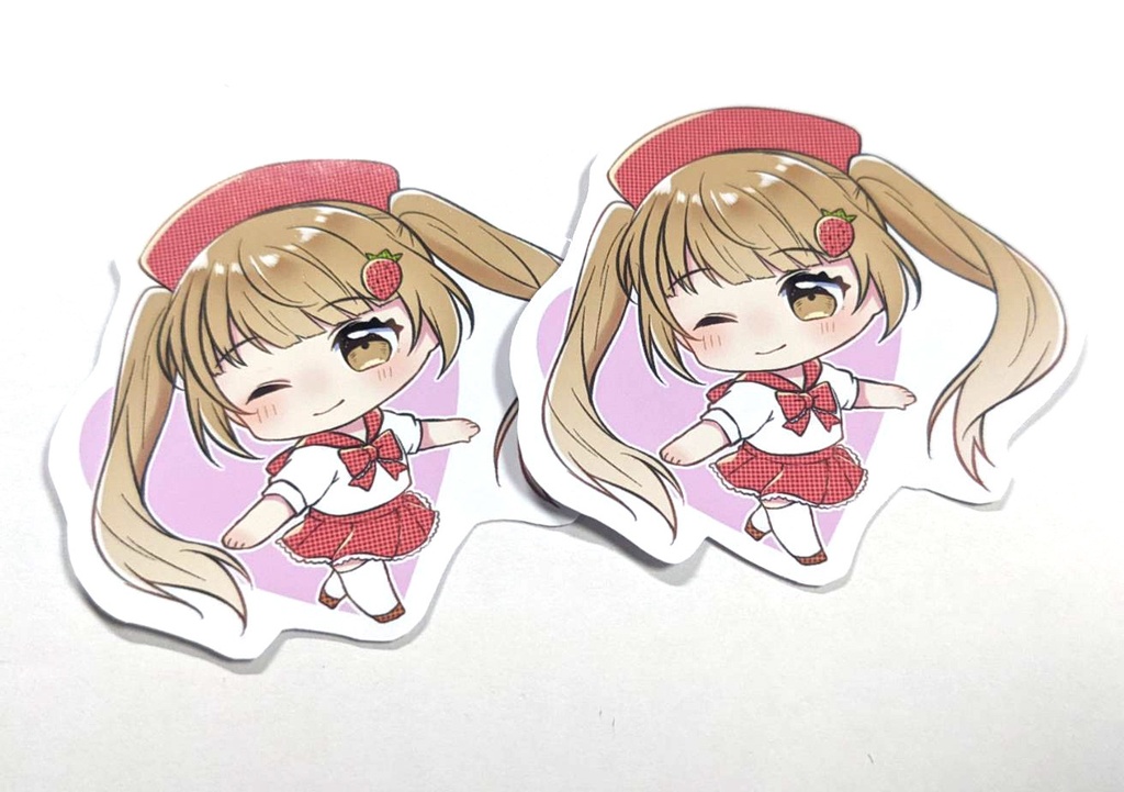 うちの子ダイカットシール