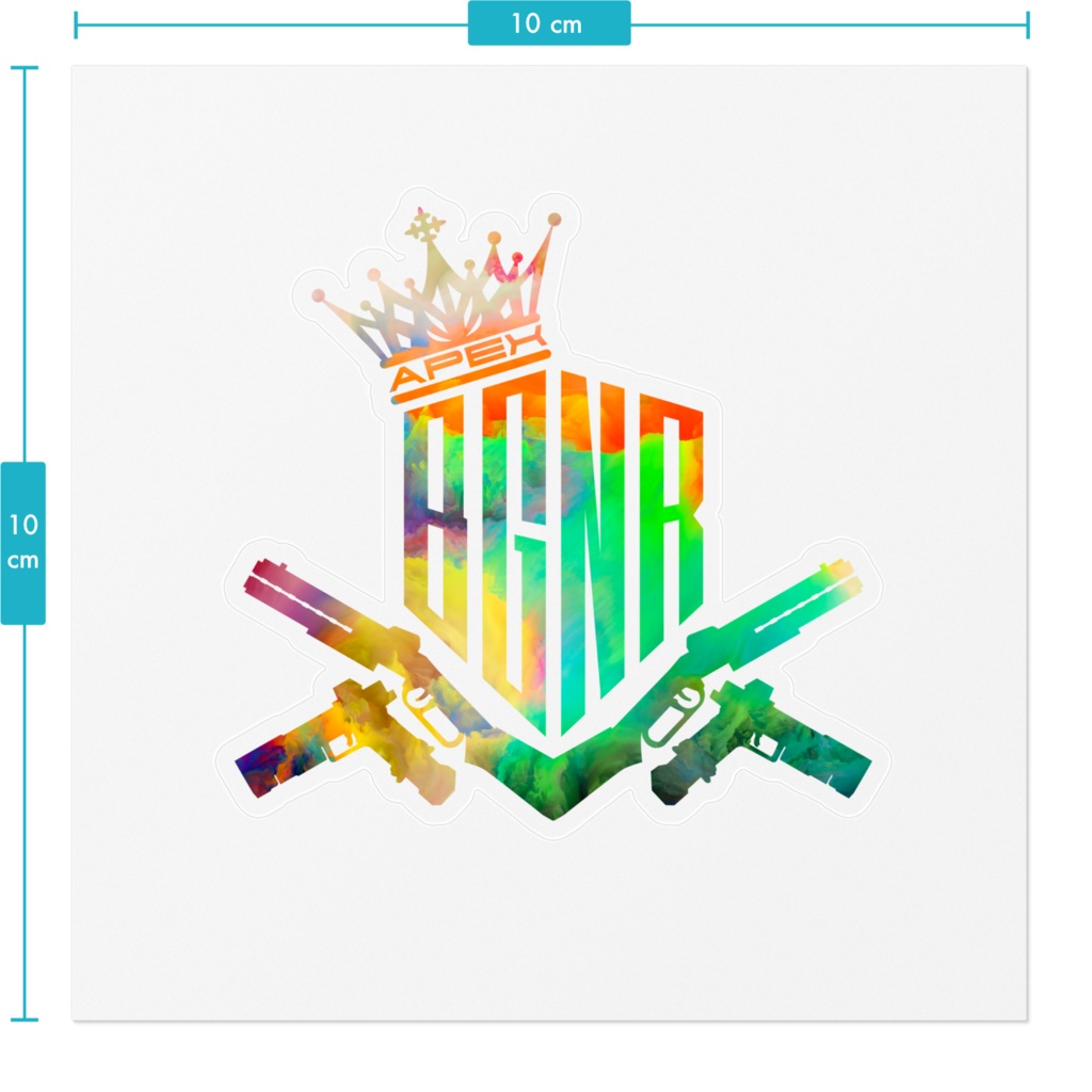 APEXBGNRクリアステッカー