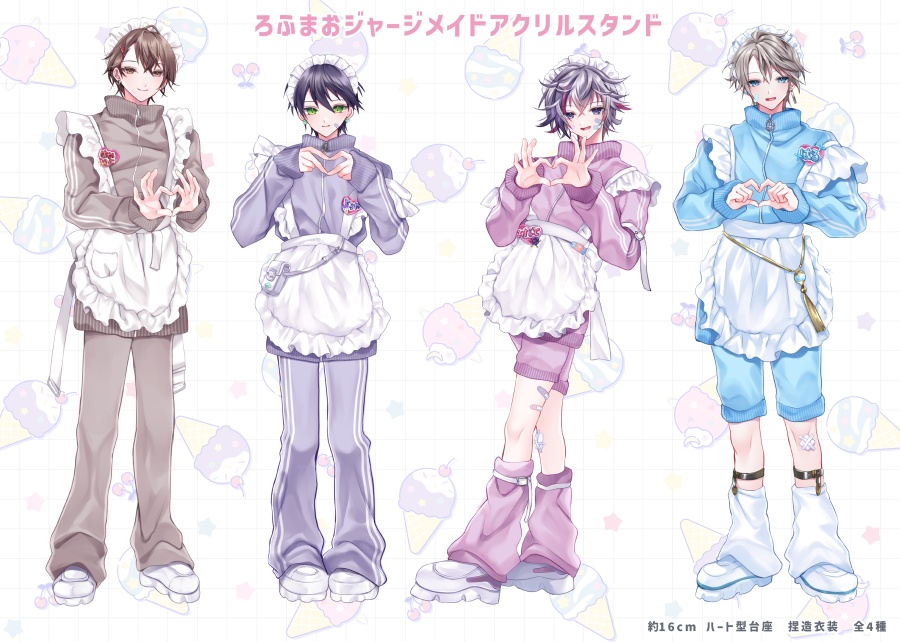 ろふまおジャージメイドアクリルスタンド 