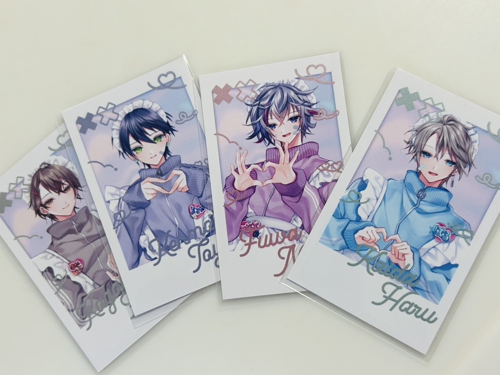 【新仕様】ろふまおジャージメイドチェキ風カード