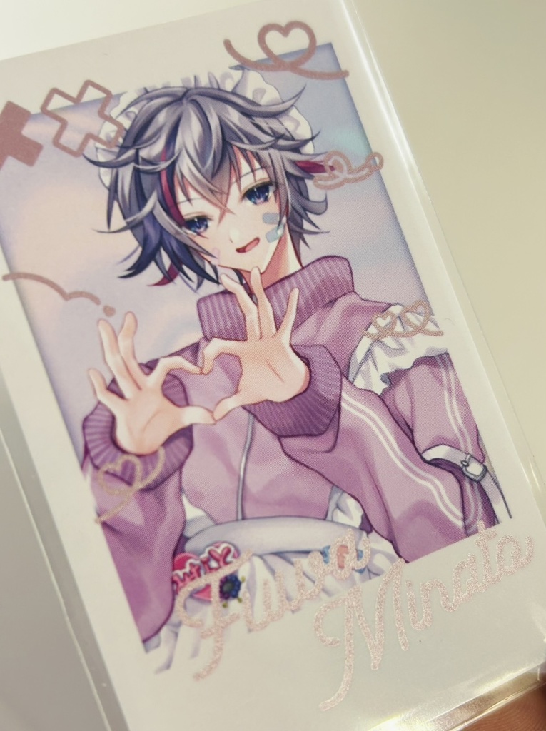 【新仕様】ろふまおジャージメイドチェキ風カード