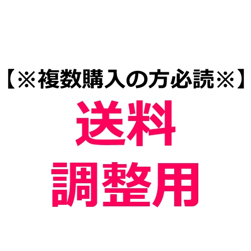 【※複数購入の方必読※】送料調整用