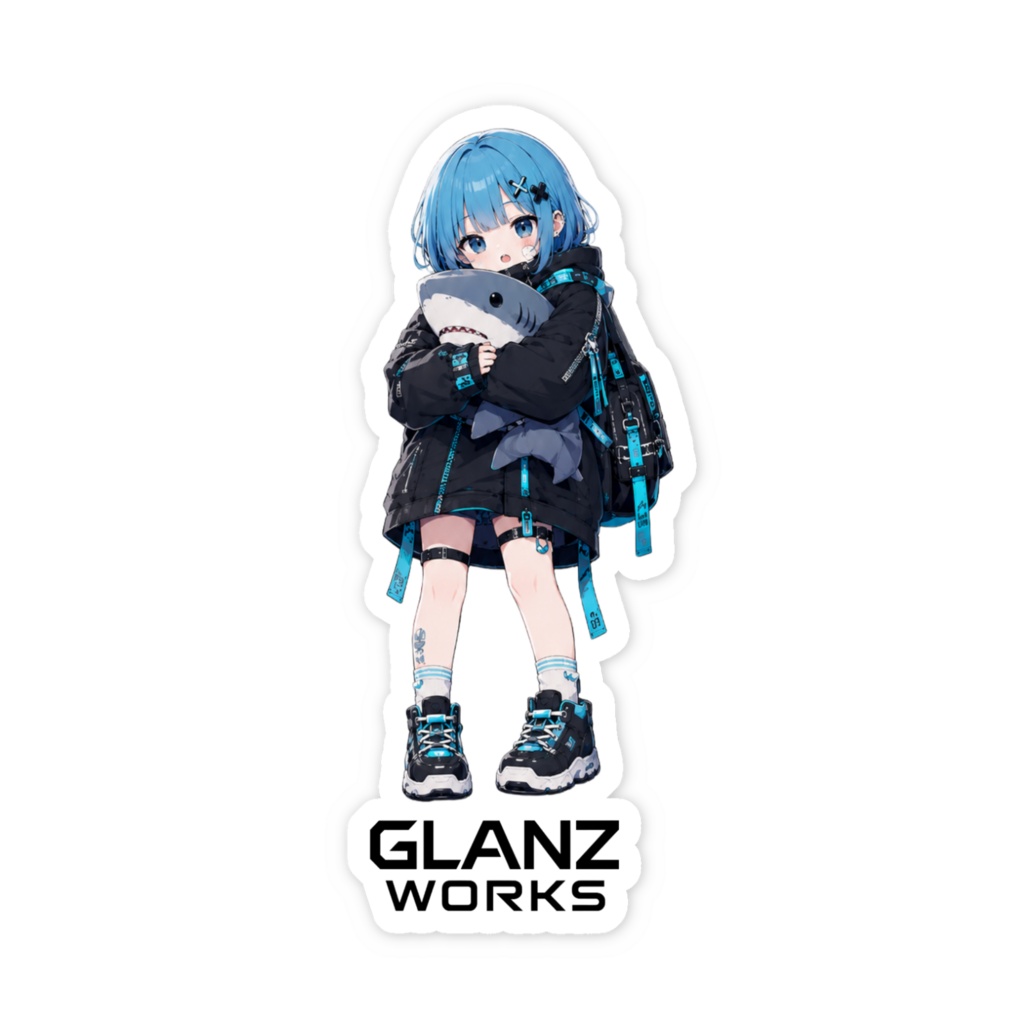 GlanzWorks オリジナルステッカー 