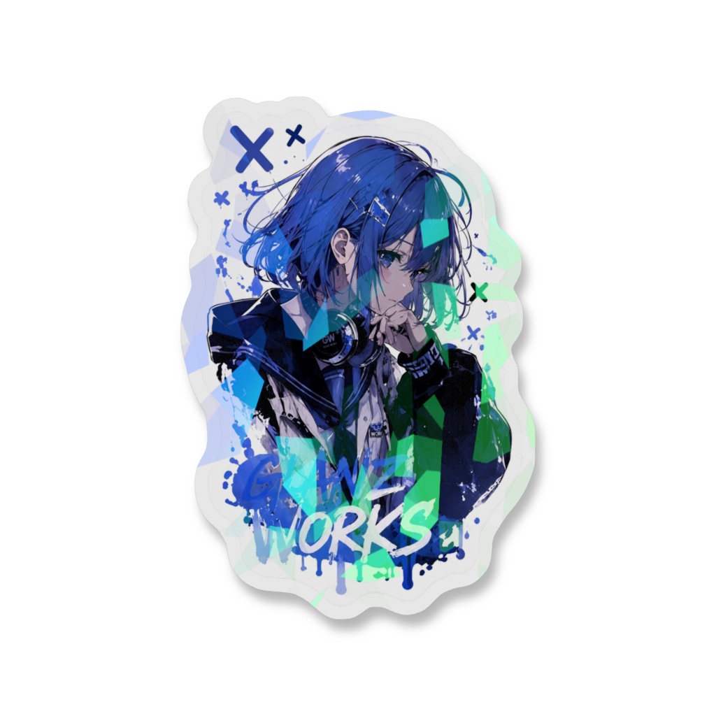 GW オリジナルホログラムステッカー