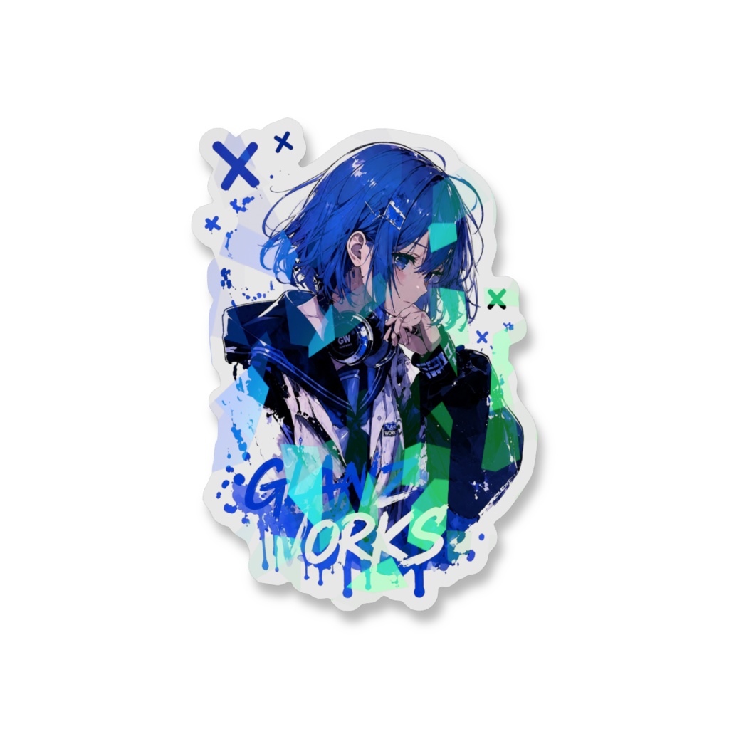 GW オリジナルホログラムステッカー