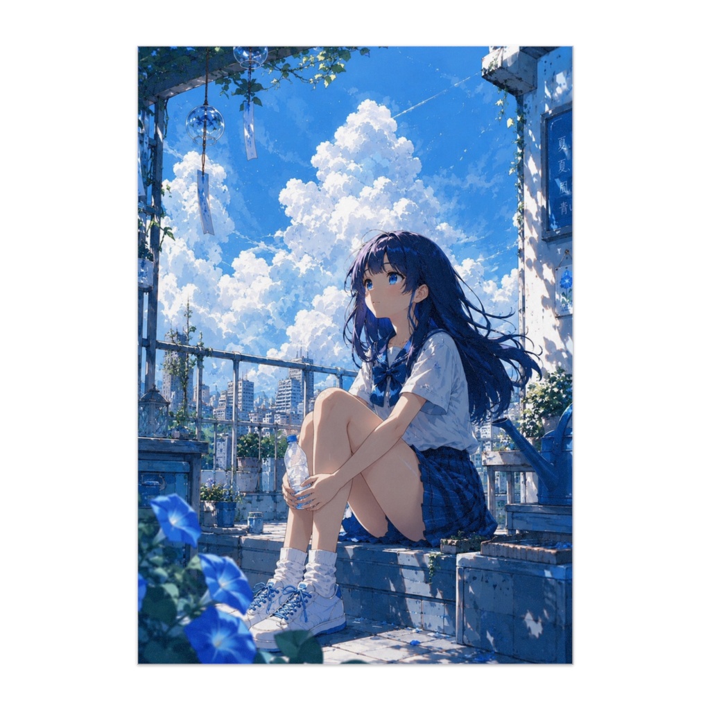 Glanz Works オリジナル ポスター 可愛いaoちゃん